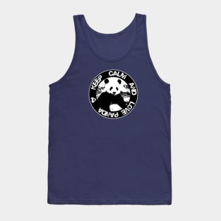 Keep Calm and Love Panda Tank Top